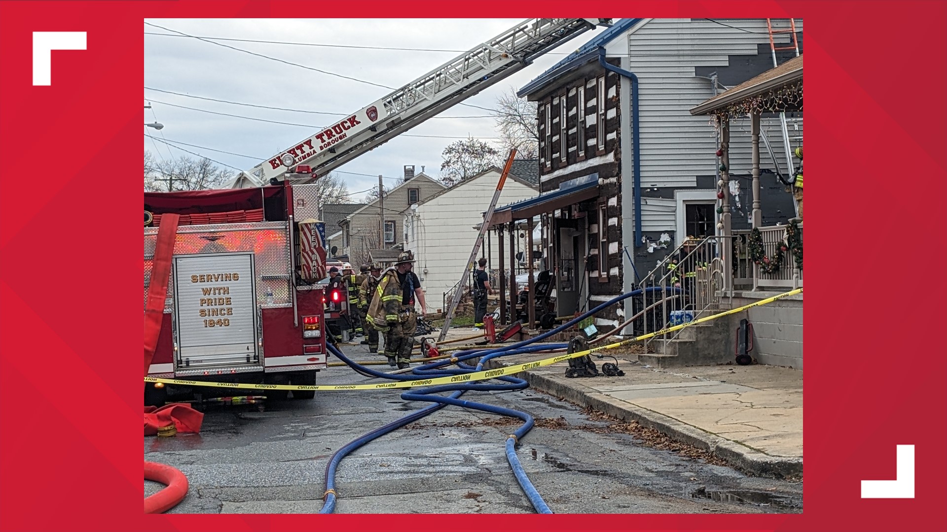 2-alarm Residential Fire Breaks Out In Lancaster County | Fox43.com