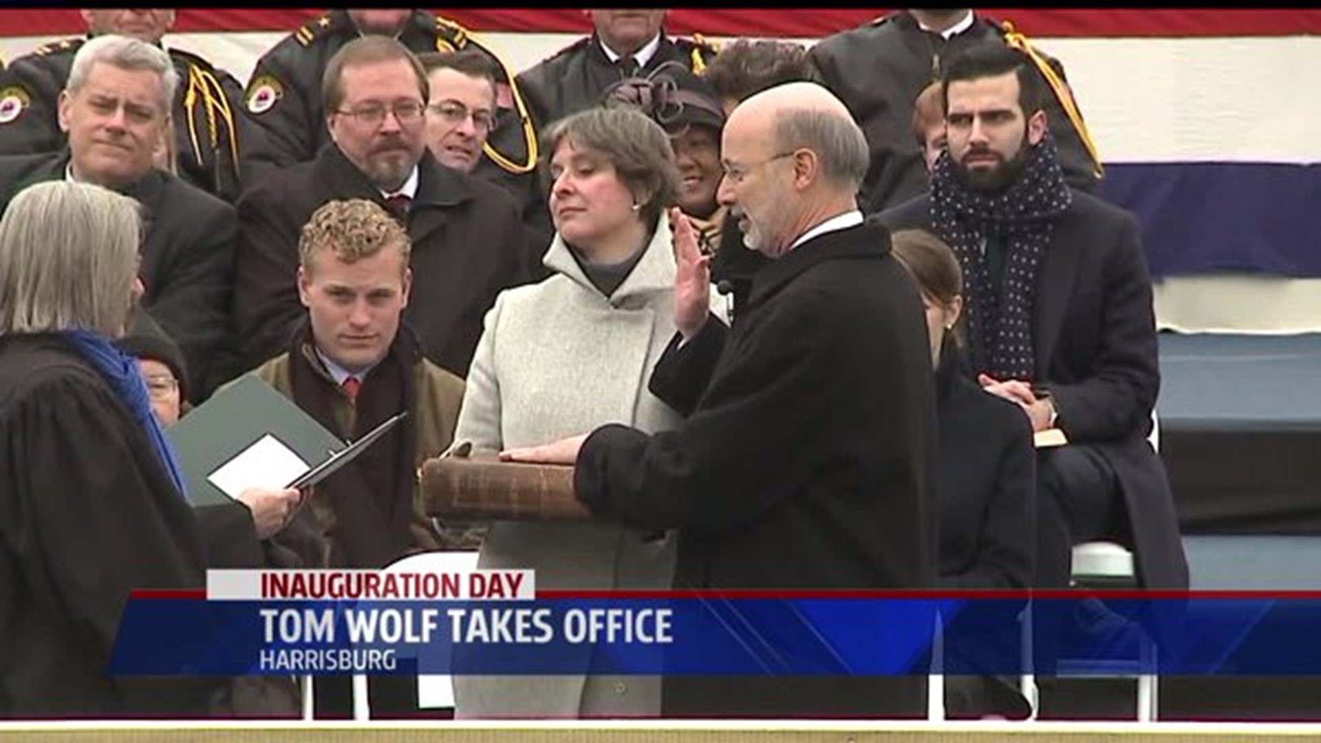 Inauguration ceremony of Pennsylvania’s 47th governor, Tom Wolf