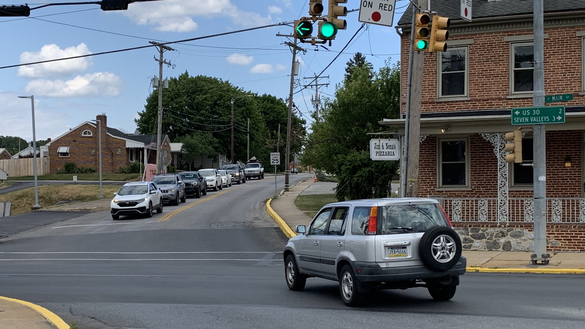 A study is being done at the intersection of Route 616 and George Street in order to ease traffic going through downtown New Salem.