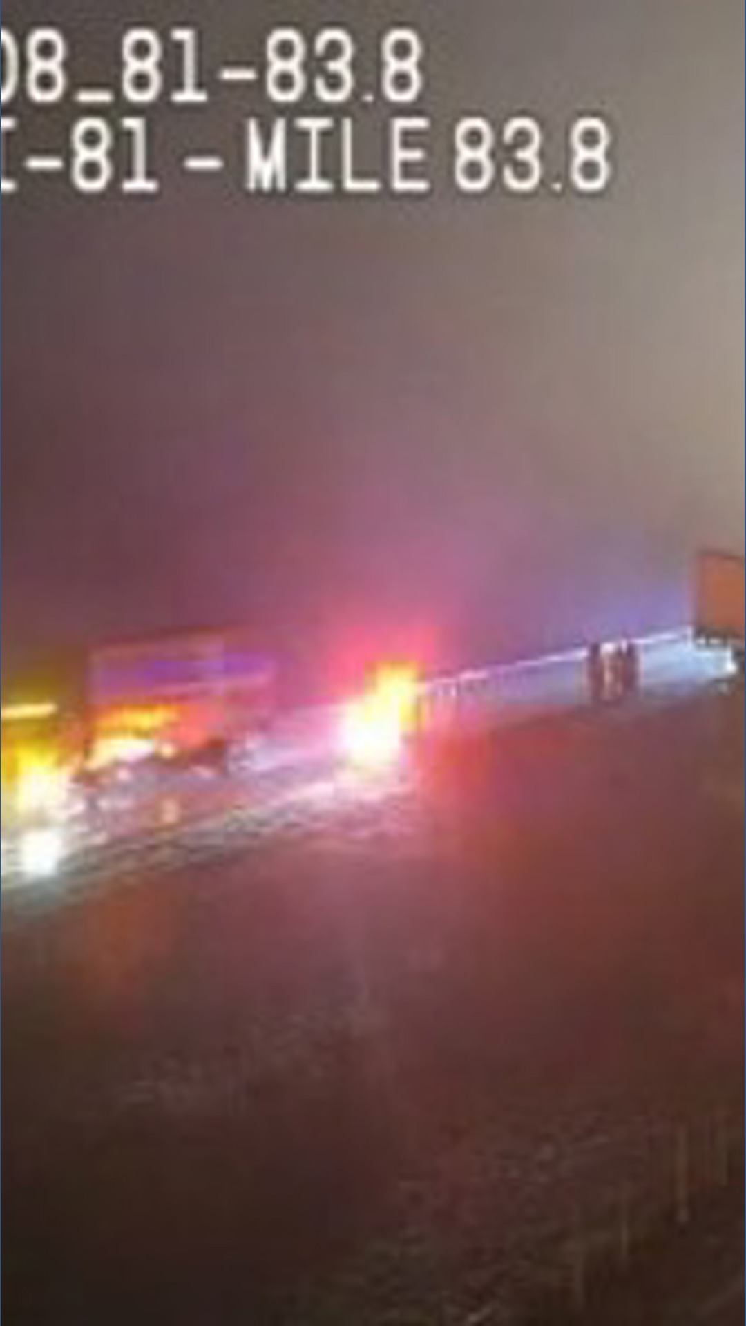 Crews responding to tractor trailer crash on I-81 southbound in Lebanon ...