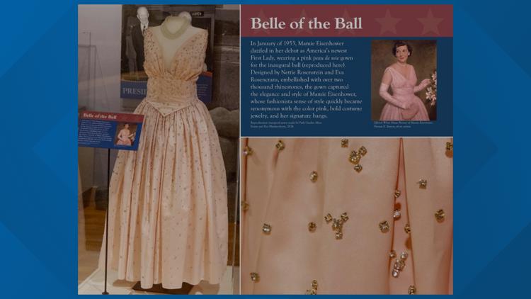 mamie eisenhower pink dress Here's Why We Think of Pink as a Color for Girls
