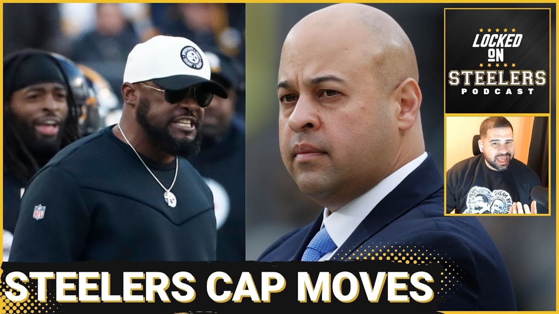 How can Omar Khan and Mike Tomlin make big steps in the offseason to compete with other top AFC playoff teams?