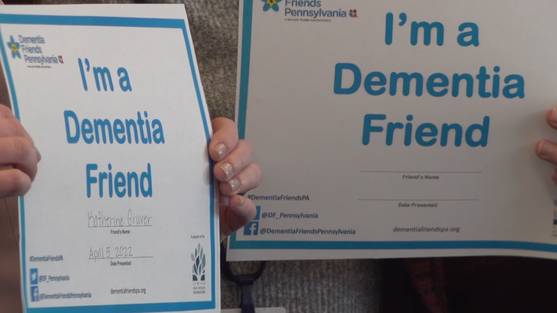 The program aims to inform first responders about the unique challenges of people with dementia and teach strategies to effectively communicate with those patients.