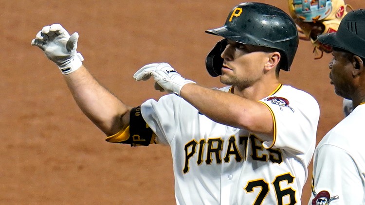 Newman, Frazier push Pirates past Braves 6-4 in 10 innings