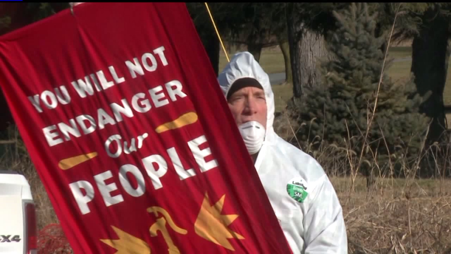 Pipeline protesters in Lancaster County take action in light of recent oil spills