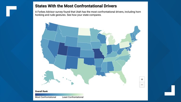 New survey finds that Pennsylvania drivers are the 2nd least aggressive in the nation