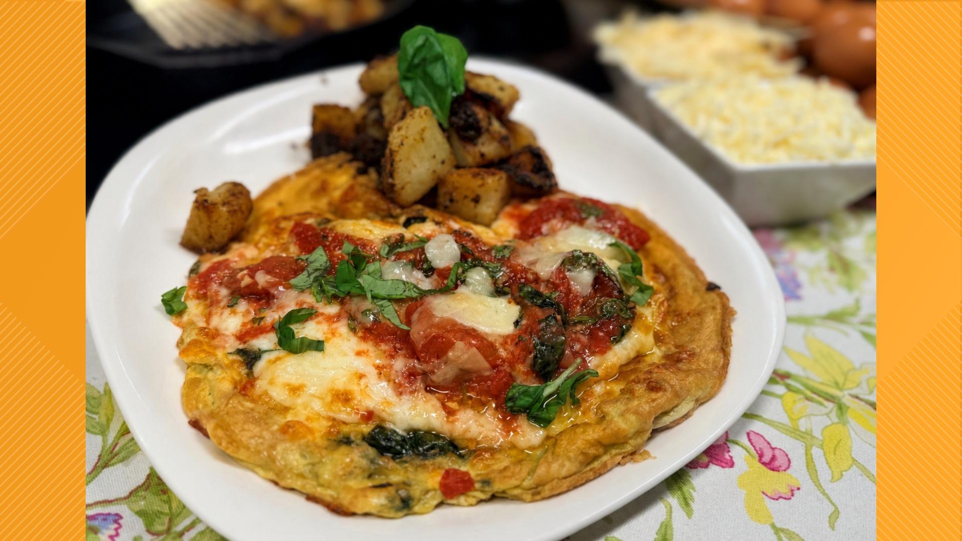 Honey Bee Gettysburg whips up an Italian Rustico Frittata with skillet ...