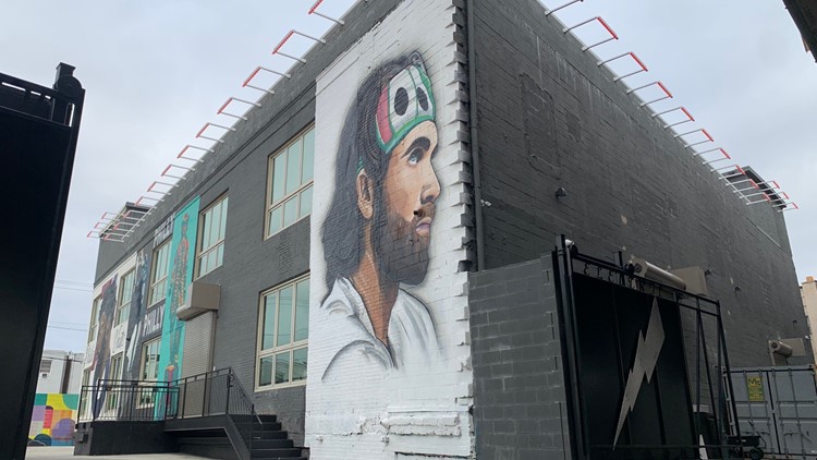 Honoring MV3 | Bryce Harper murals popping up across Philadelphia