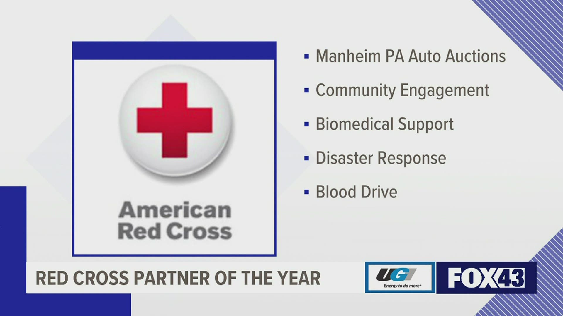 We join the Red Cross in celebrating those in Central PA who have performed extraordinary acts and selflessly helped others this year.