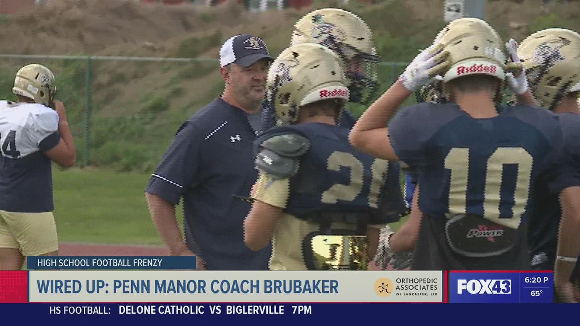 HSFF 'Wired Up' with Penn Manor coach Brubaker