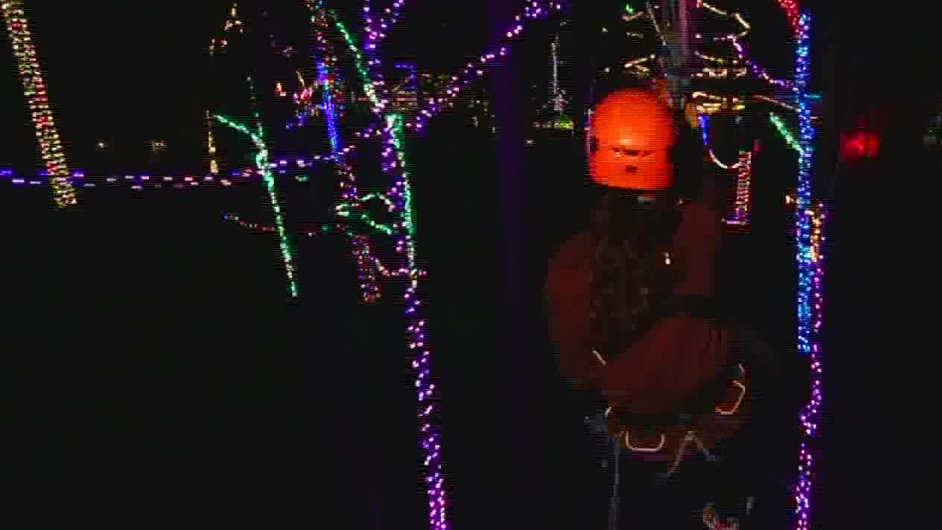 A Lancaster County Resort is taking adventurous souls through trees decked out with Christmas lights on its winter zipline.