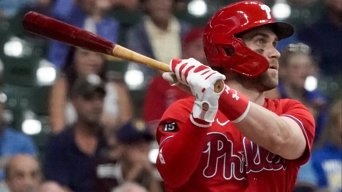How outfielder Matt Vierling wound up starting at first base for the  Phillies
