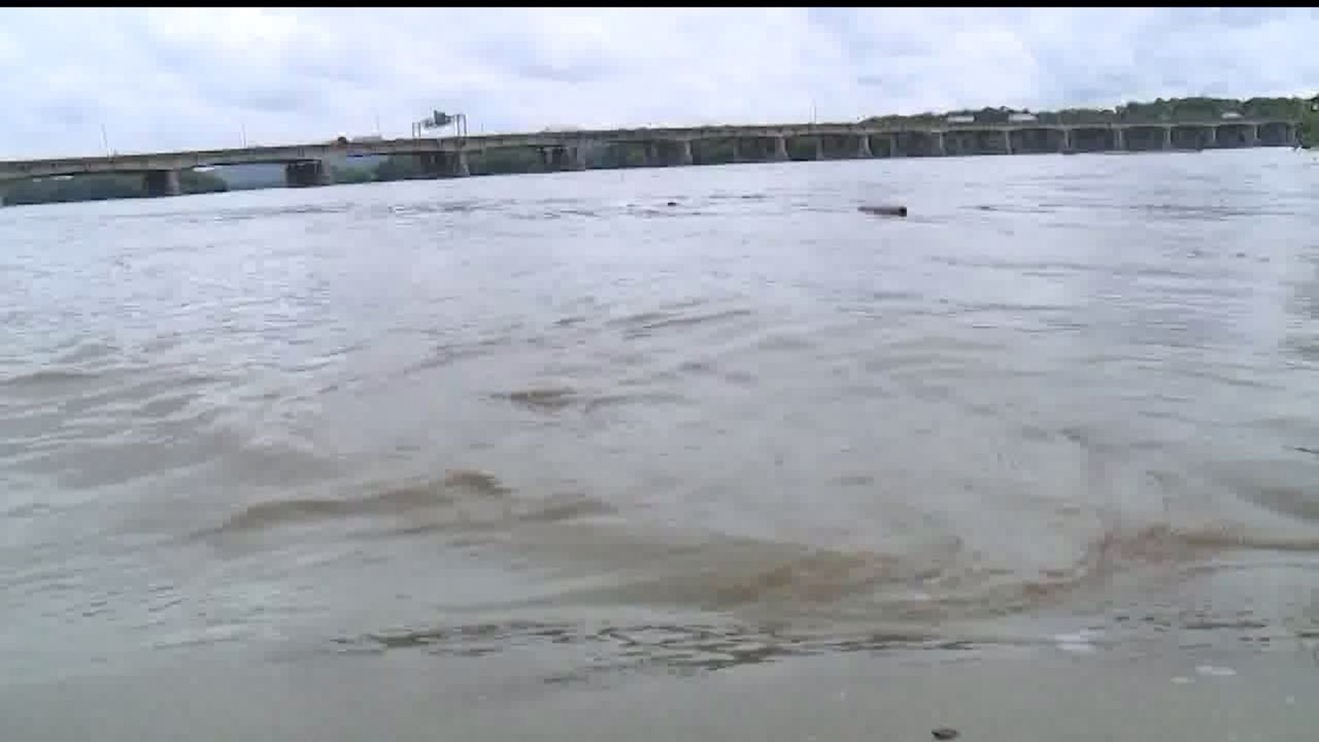 Officials closely monitoring the Susquehanna River near Harrisburg