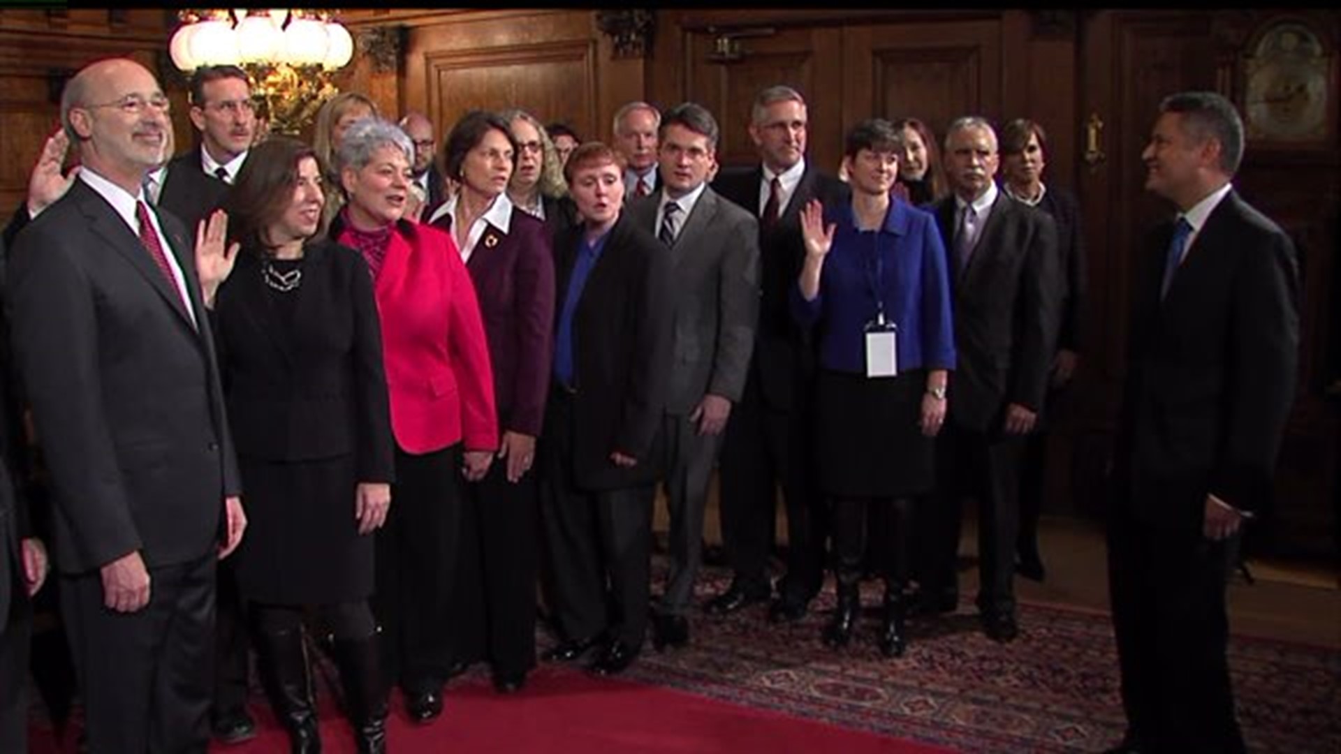 New Cabinet members sworn in