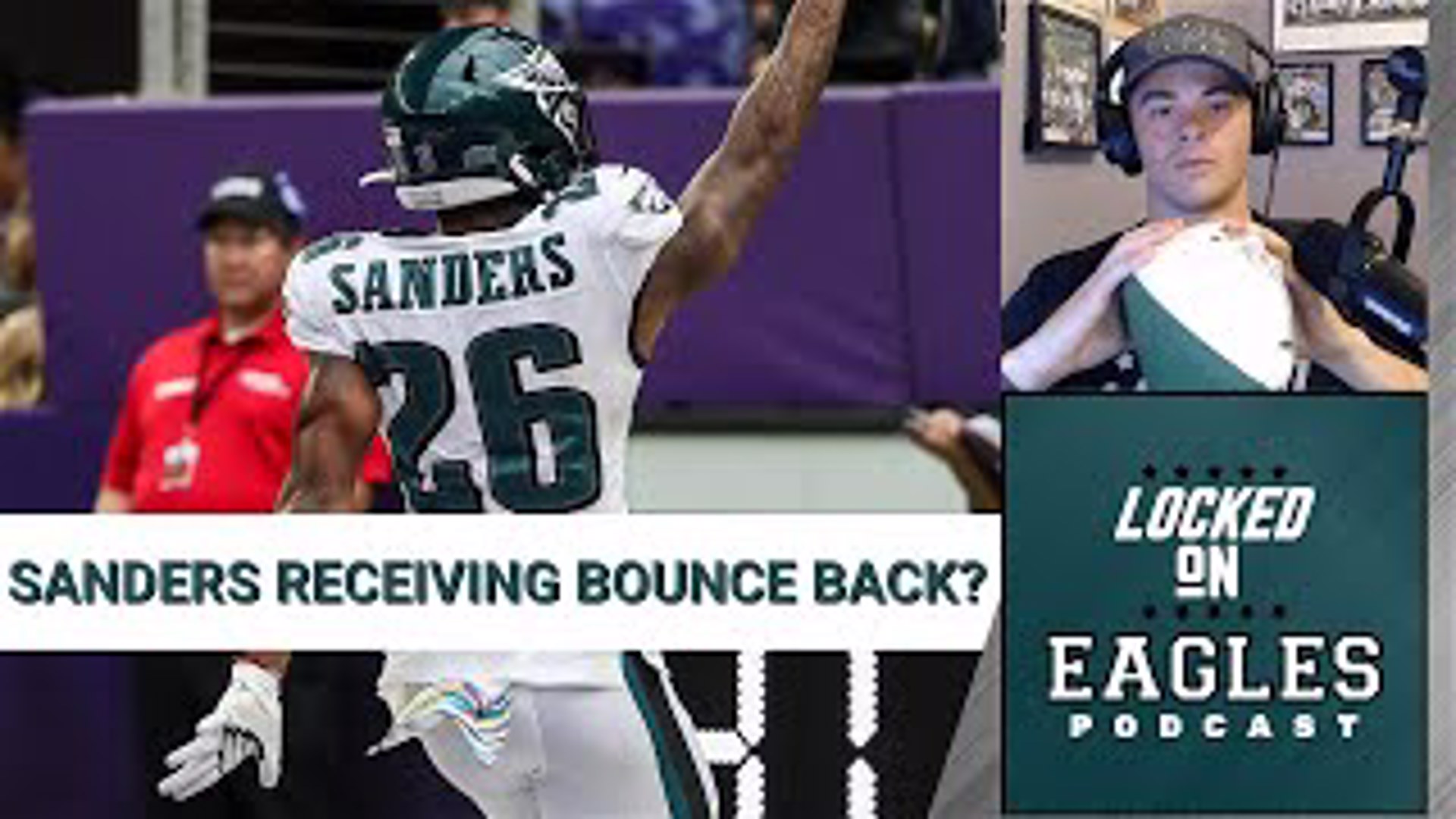 Philadelphia Eagles RB Miles Sanders to bounce back as a receiver