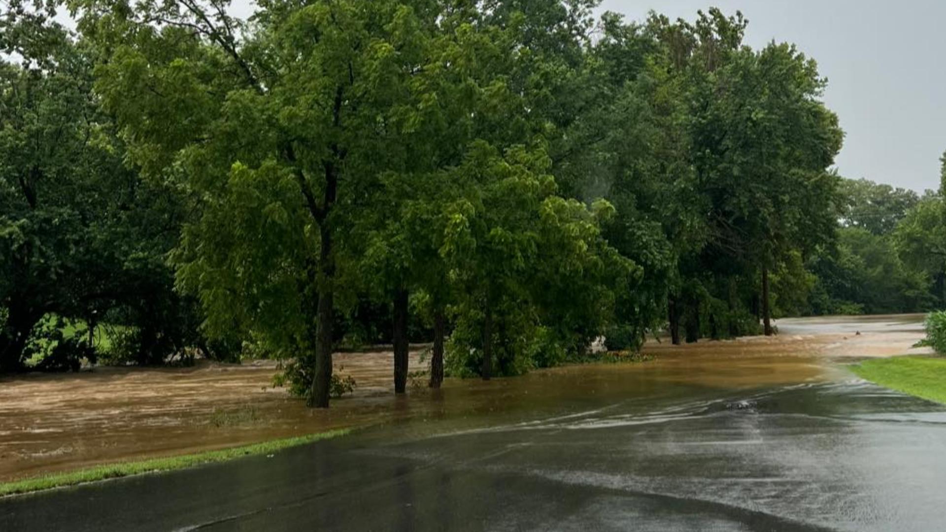 Here are some of the numerous reports of flooding, storm damage and trapped vehicles in western Lancaster County and other parts of Central PA confirmed by FOX43.