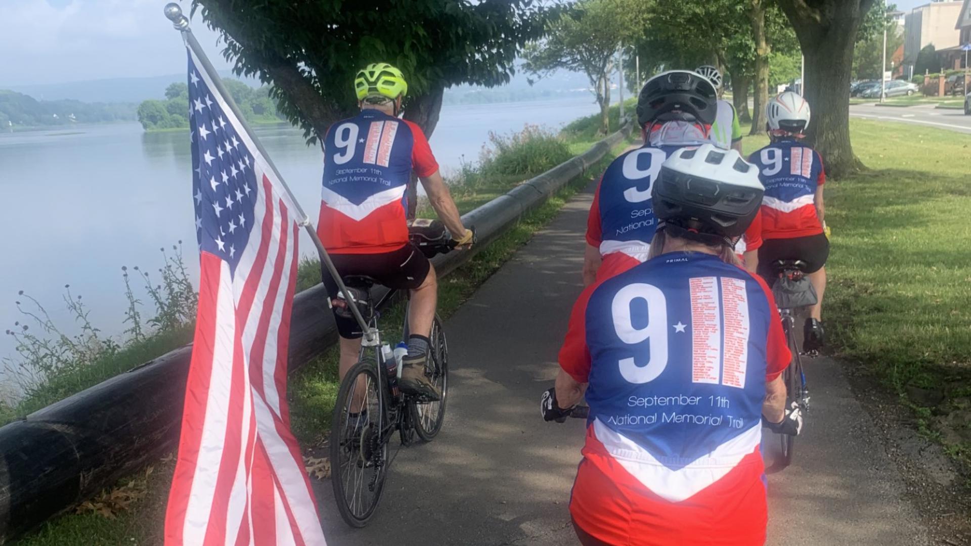 The Harrisburg Bicycle Club is hosting a 9/11 Remembrance Ride this morning to honor those who lost their lives 23 years ago.