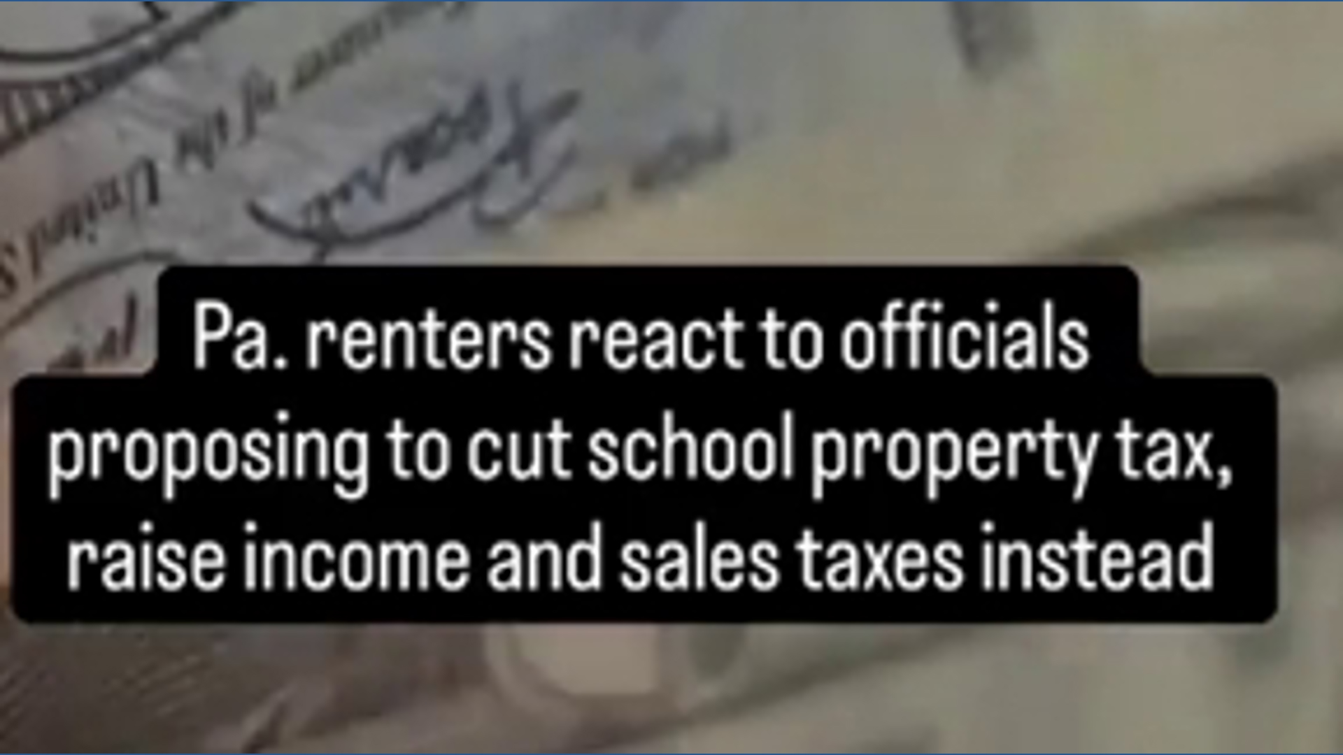 Pa. lawmakers look to remove school property tax with new legislation ...