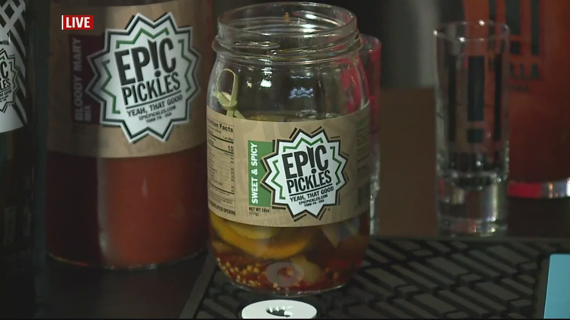Collaboration between these two York businesses is pretty cool! So a spirits company and a pickle company have joined forces to create a pickle flavored vodka!