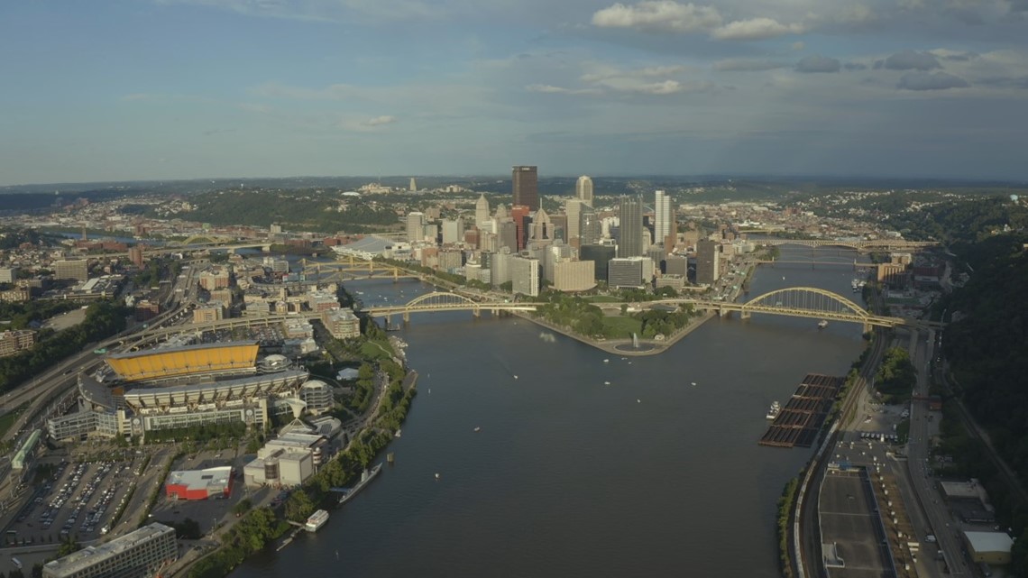 Pittsburgh Steelers skyline  Pittsburgh steelers football