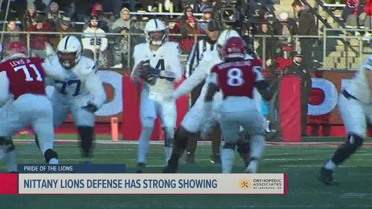 Strong showing on defense helps PSU cruise over Rutgers | Pride of the Lions