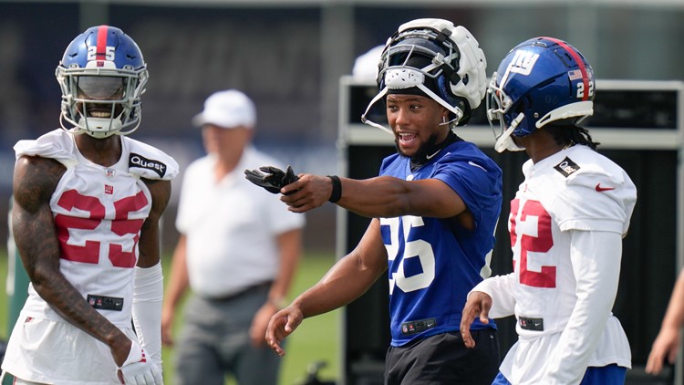 Lions know Giants will try to wear them down with star RB Saquon Barkley 