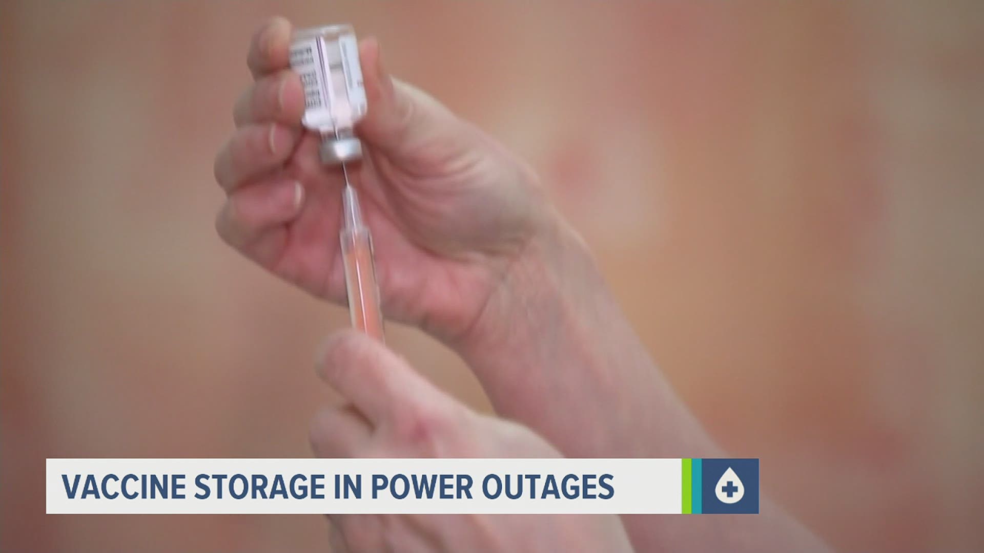 In light of the snow and freezing rain expected tonight, pharmacies are preparing contingency plans to keep the COVID-19 vaccine frozen in case of power outages.