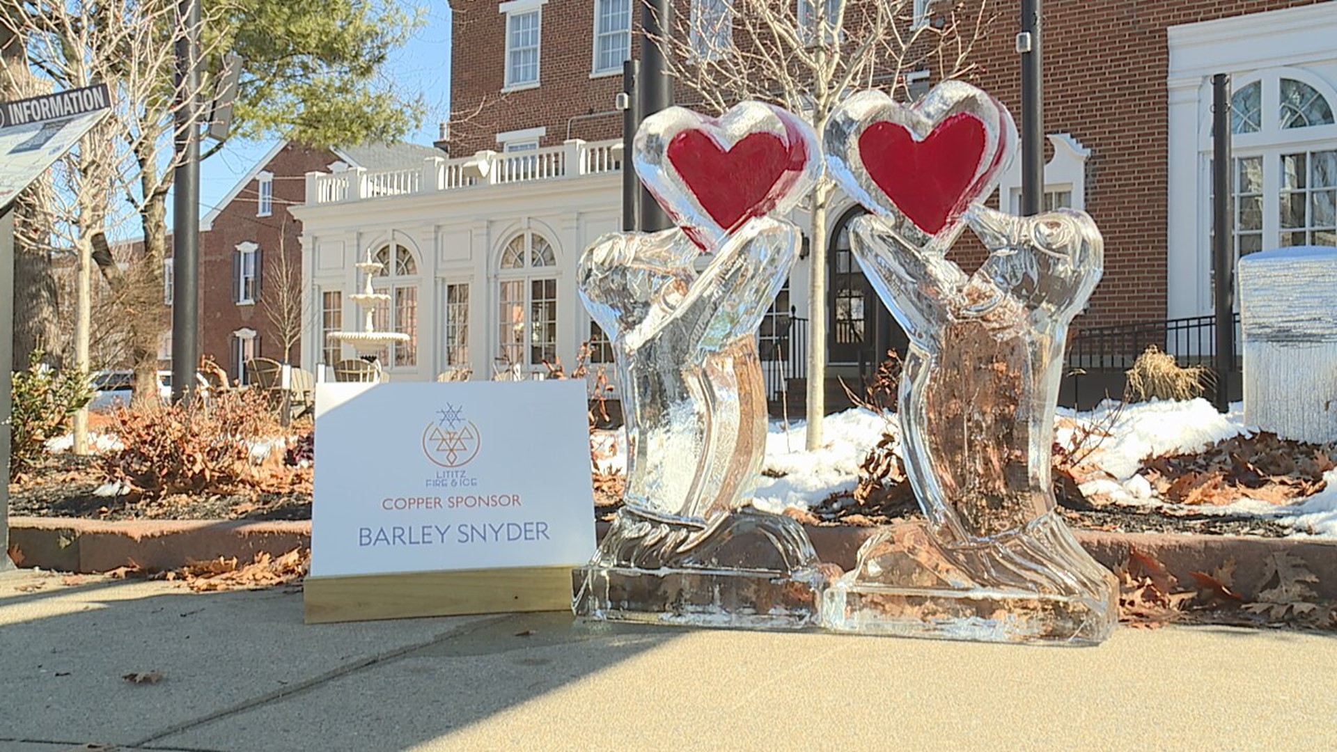 The Lititz Fire & Ice Festival kicked off on Friday for 10 days of events, activities and- of course- ice sculptures!