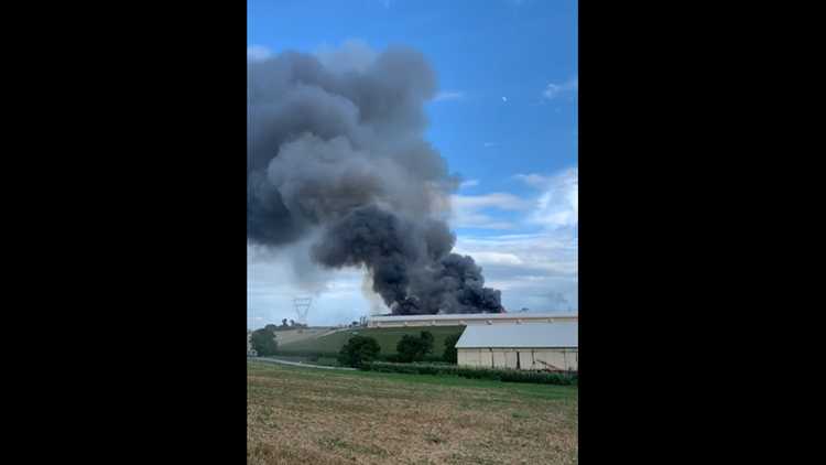 Crews Battle 3 Alarm Barn Fire In Lancaster County | Fox43.com