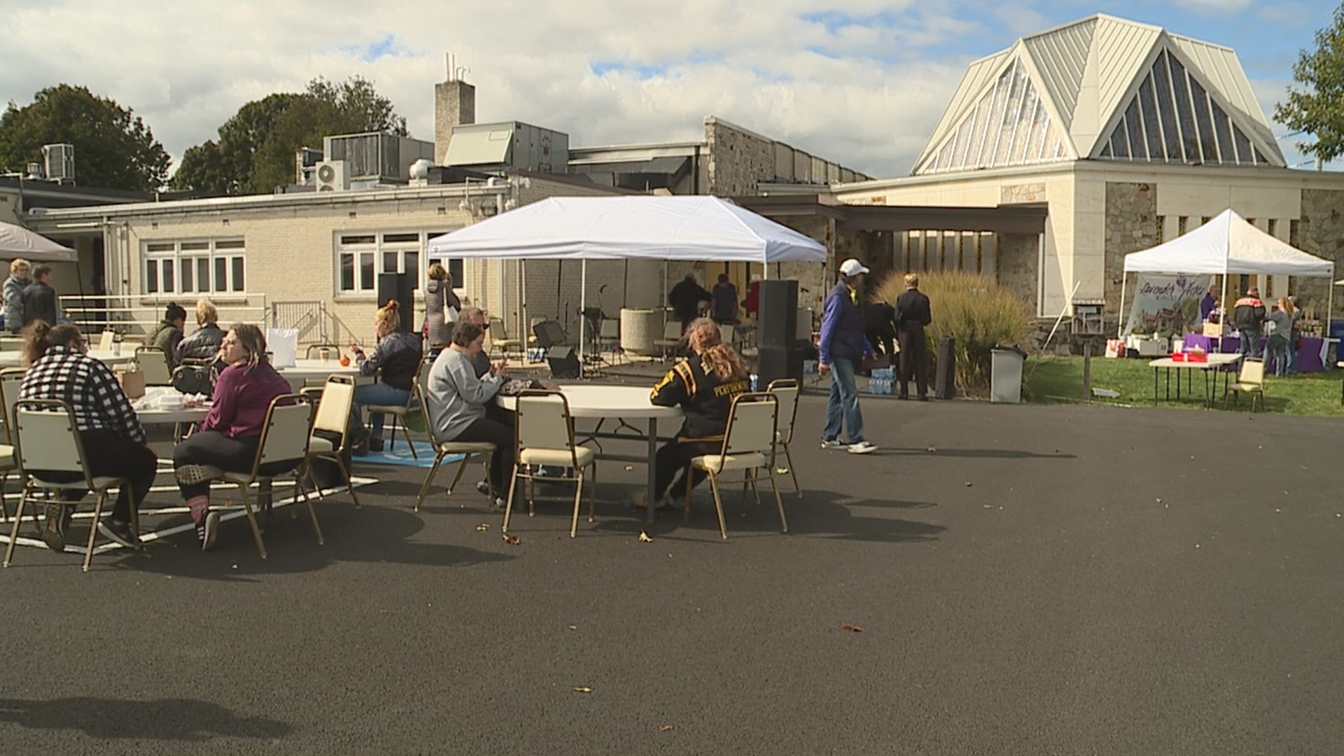 York County's Temple Beth Israel hosted its first Family Fun Festival, and community members say it couldn't have come at a better time.