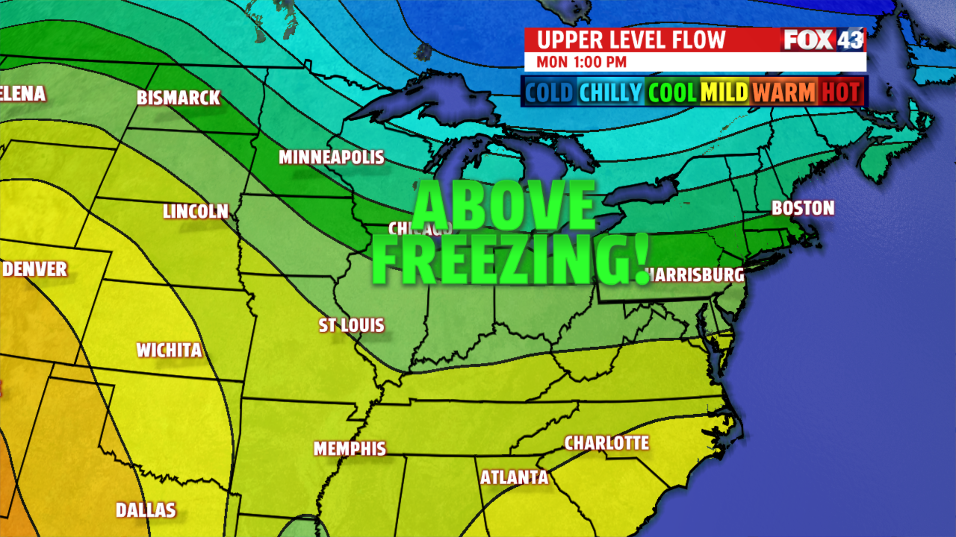 Friday freeze: Gusts 35 to 40MPH produce dangerous wind chill values of ...