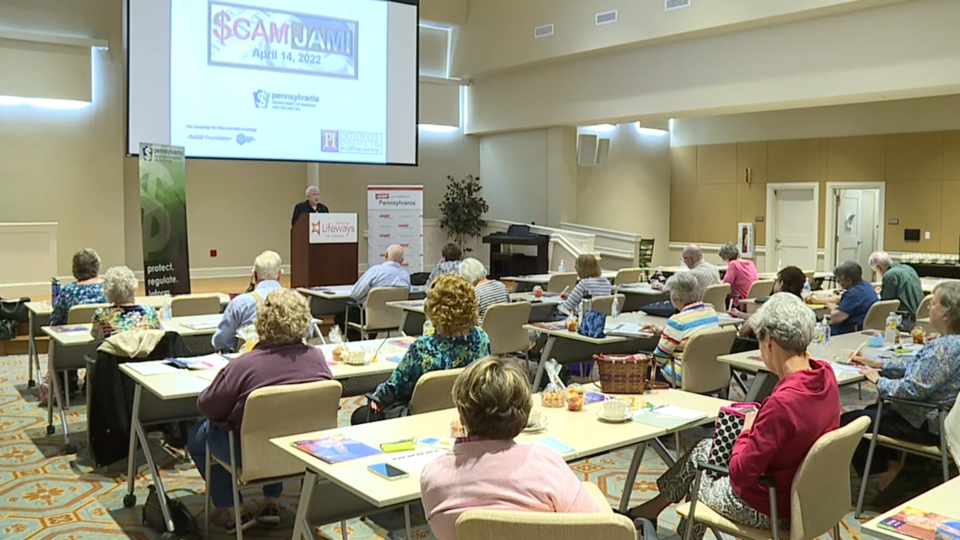 The Pennsylvania Department of Bank and Securities and the state Auditor General are educating seniors about common scams.