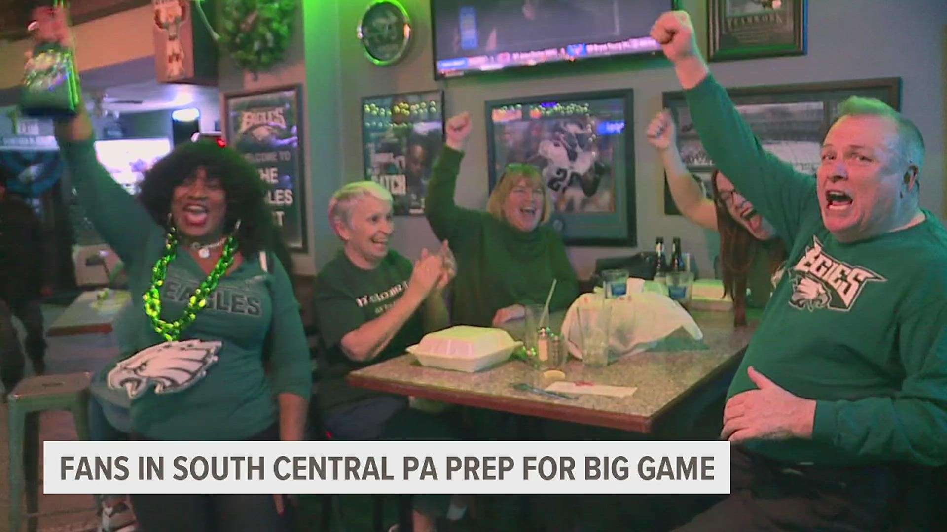 PHOTOS: Eagles fans prep for big game