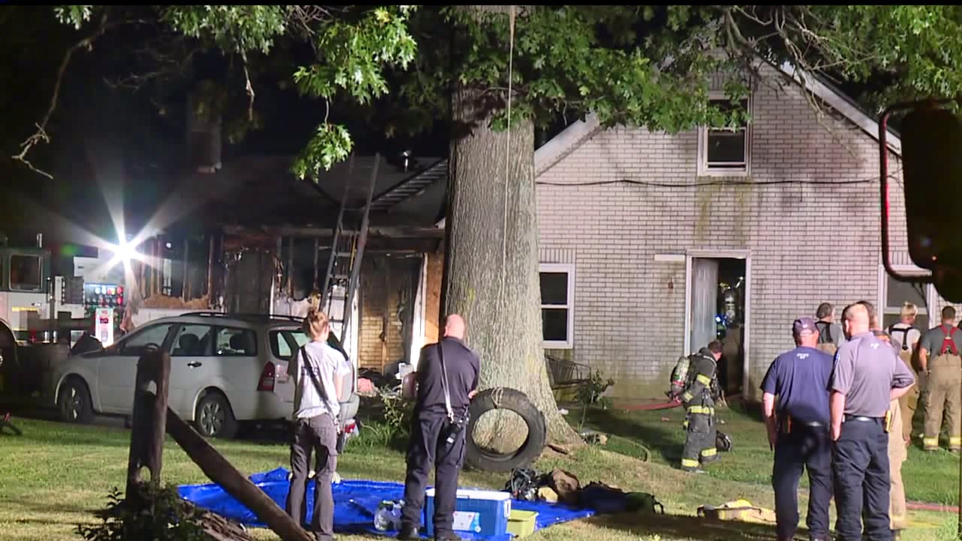 Four people displaced after fire in Lower Chanceford Township