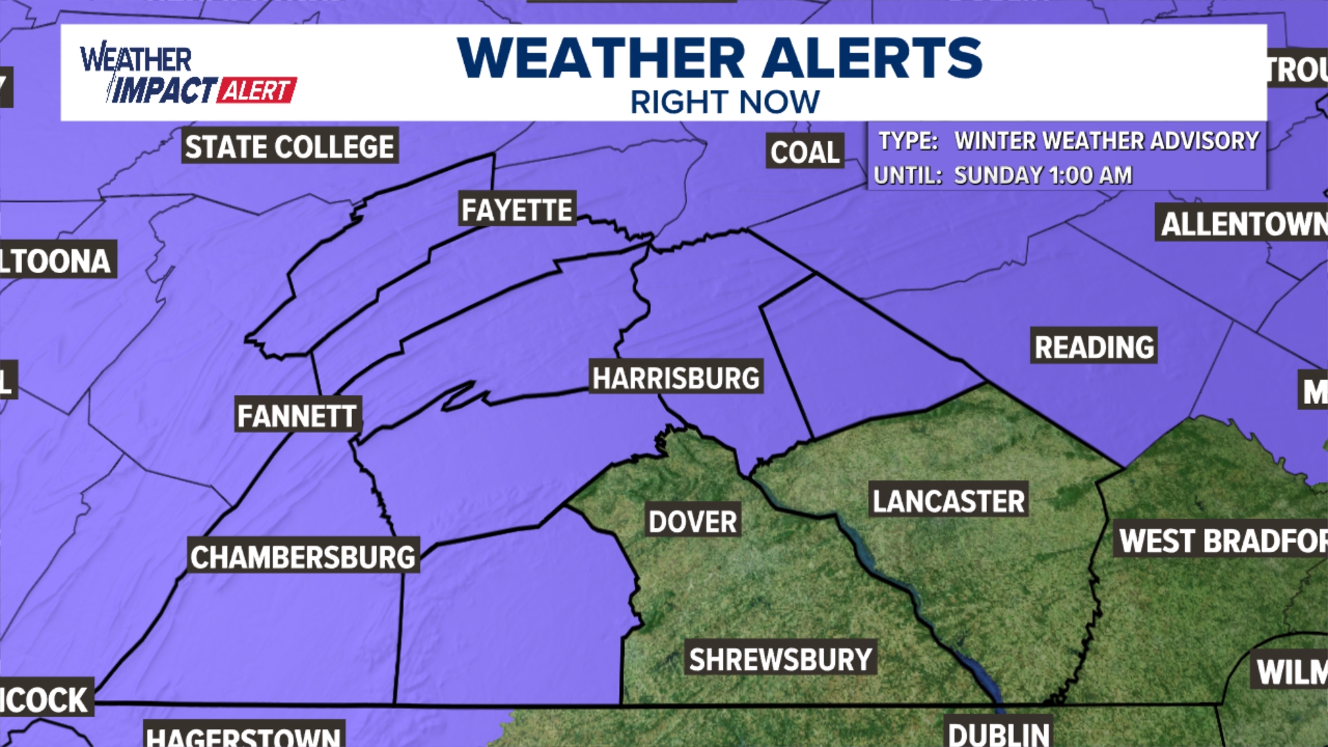 Wintry mix to bring snow, sleet and freezing rain to central Pa ...