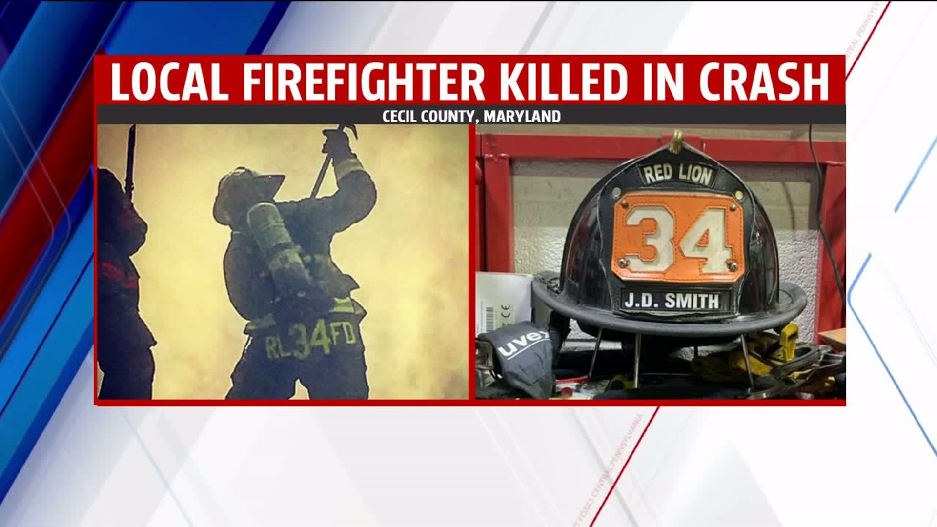 Local Firefighter Killed in Crash