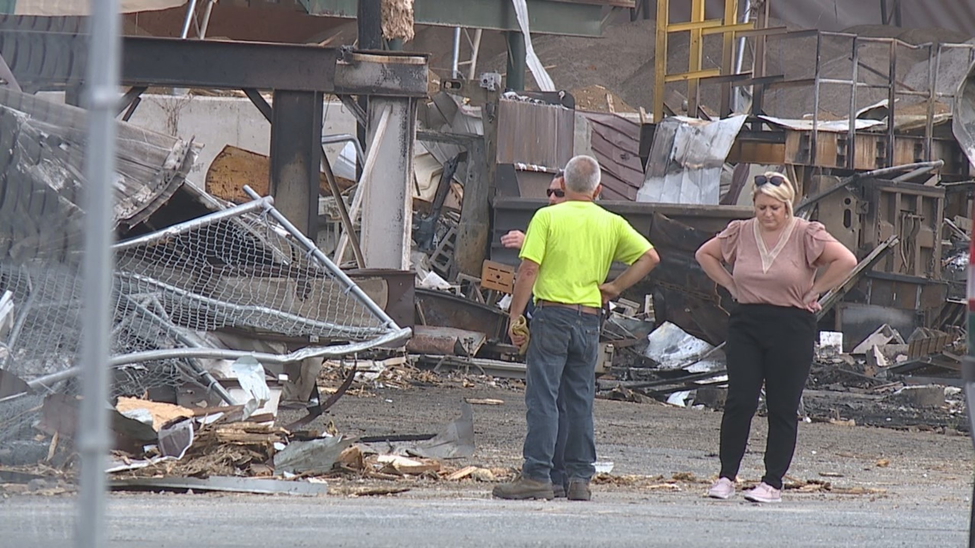 It's been more than 24 hours since a massive gas explosion in one Lancaster County community. Neighbors are surveying the damage and picking up the pieces.