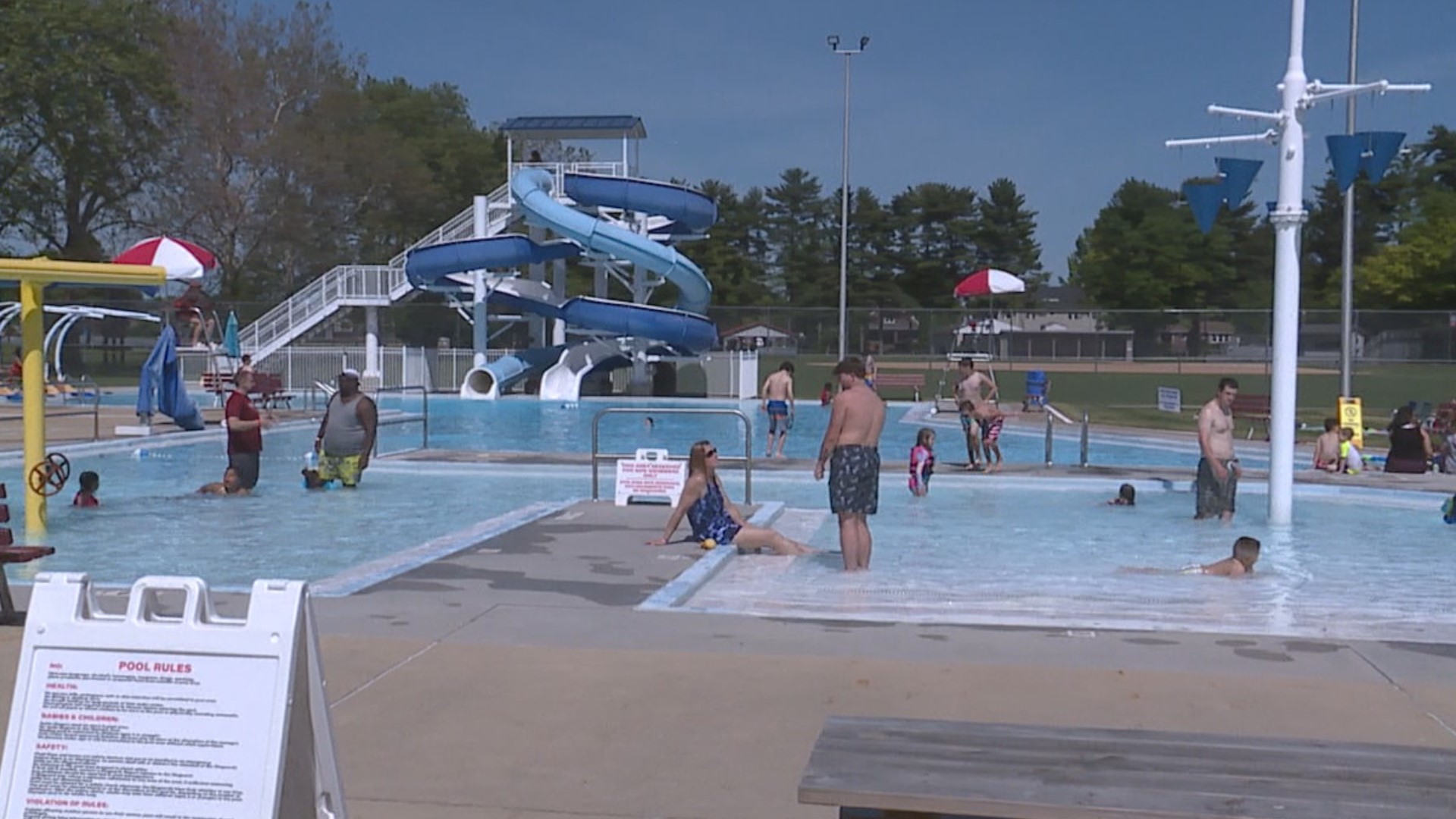 Community pools throughout Central PA welcomed in patrons to kick off the summer season.