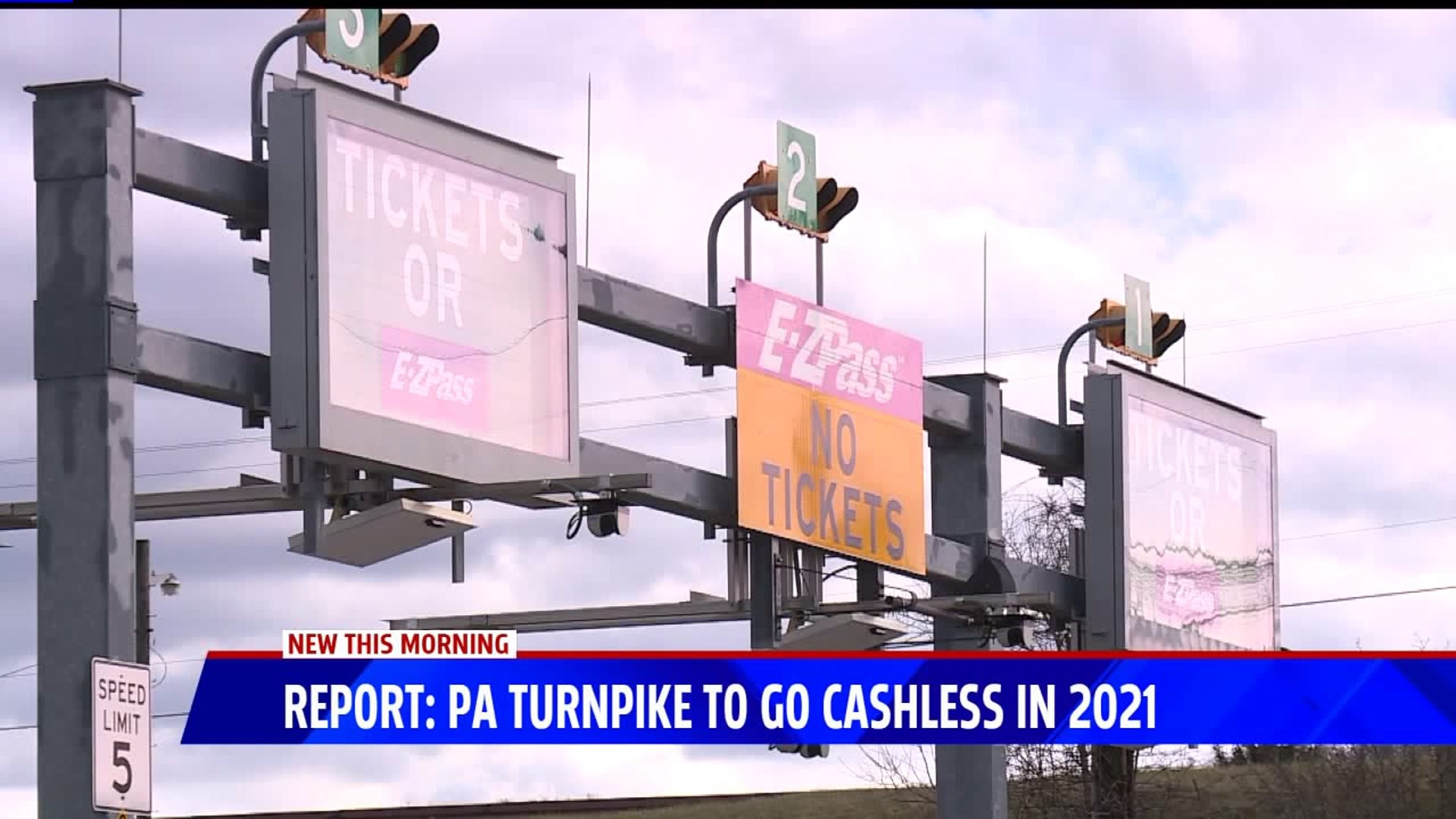 PA Turnpike to go cashless in 2021