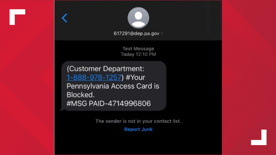 AG warns about SNAP EBT Card text scam