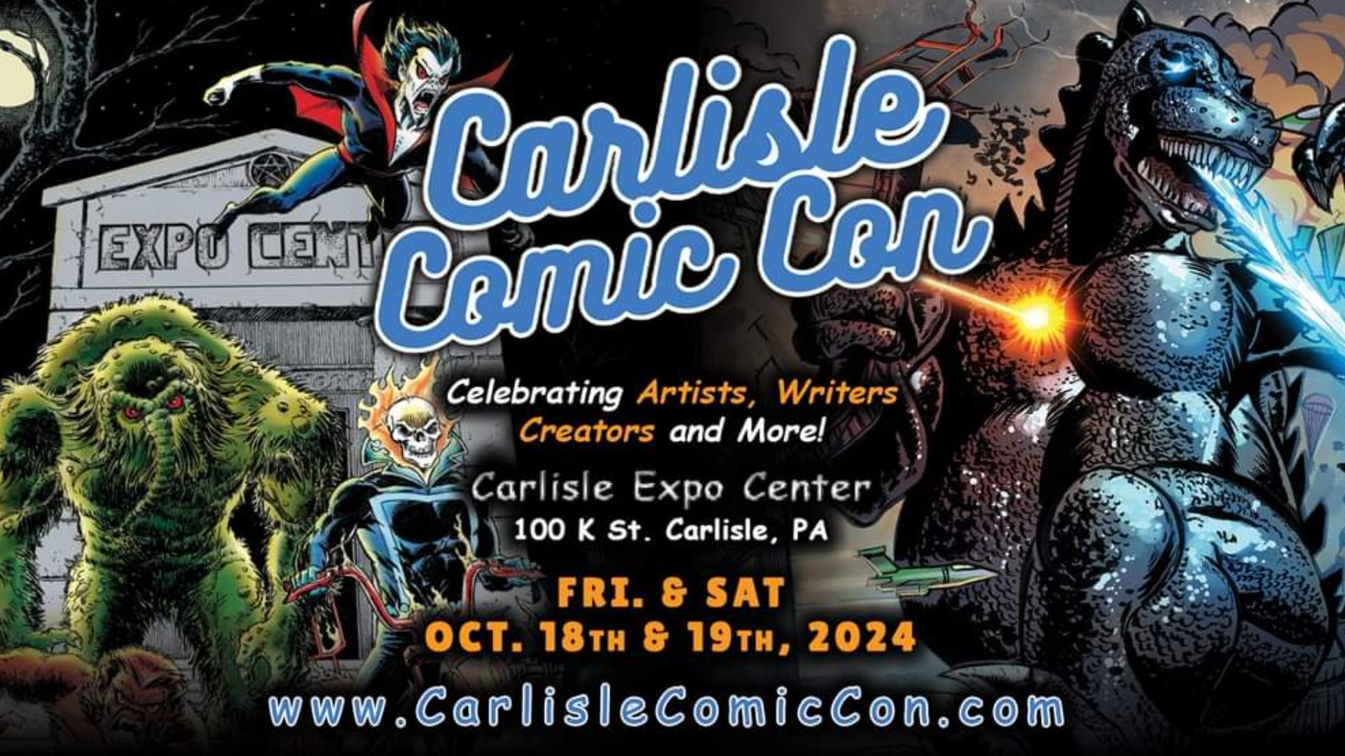 Celebrities and characters from horror movies, TV series, professional wrestling and more will be at Carlisle Comic Con this weekend.