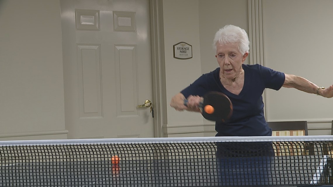 Meet Rachel Williams, the 89-year-old pingpong player who plays to