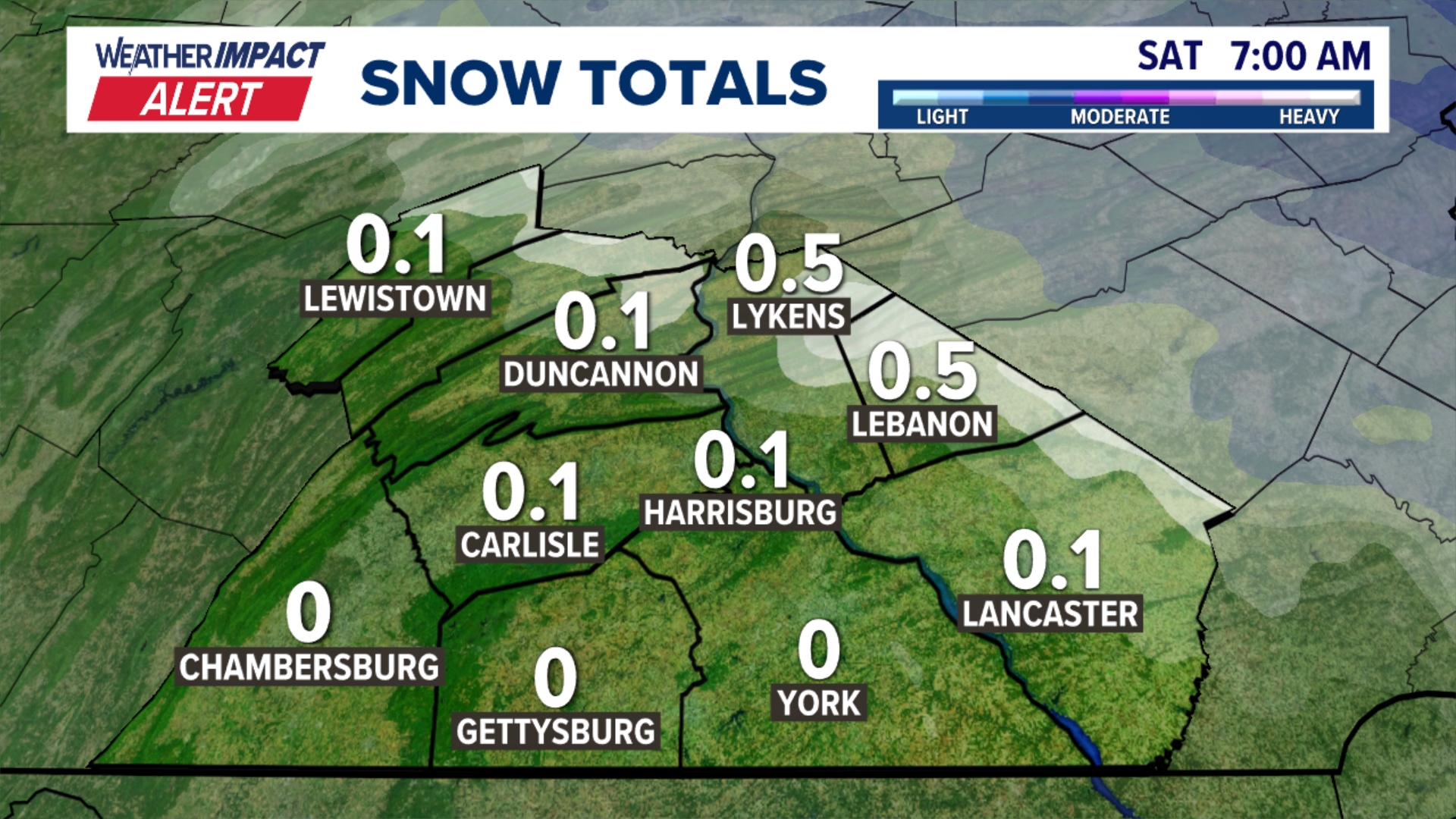 Weather Impact Alert to end the holiday week with a mix of snow, sleet ...
