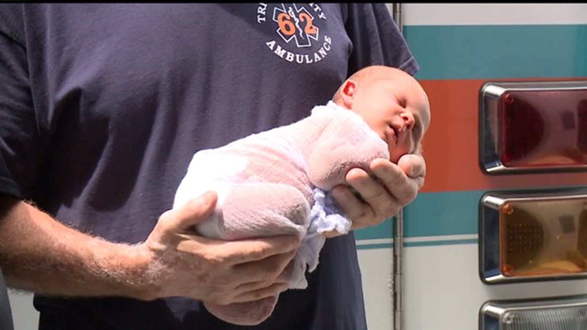 York County ambulance crew delivers baby inside vehicle