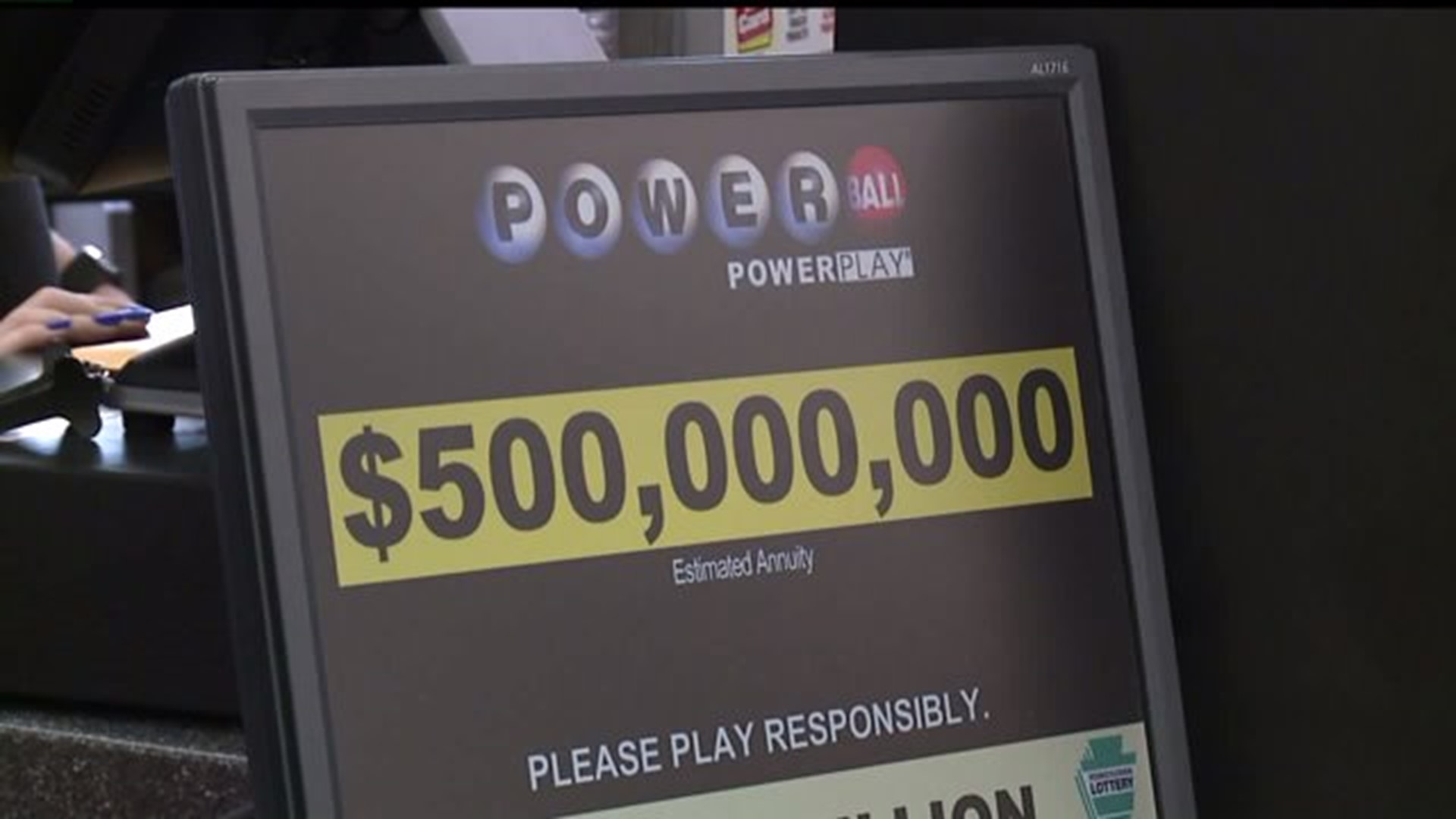 Powerball jackpot grows to $500 million