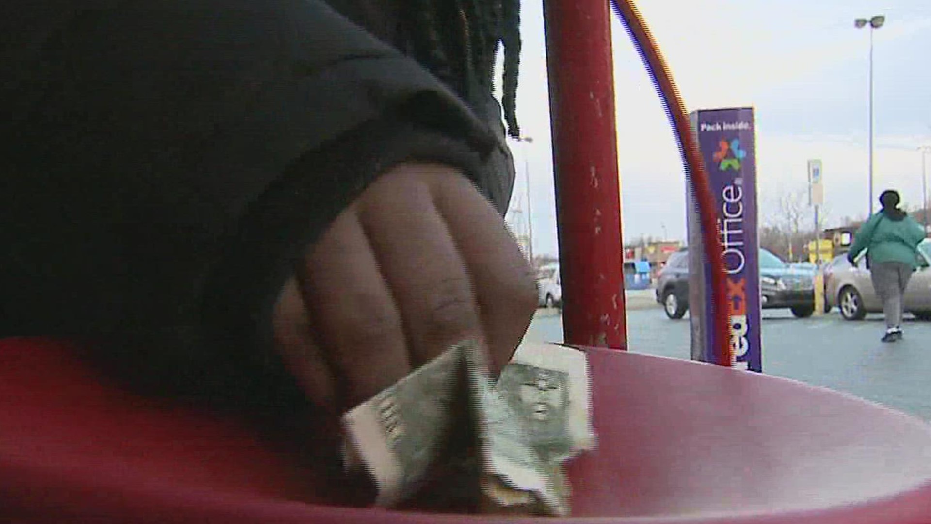 The day was full of smiles and holiday greetings, collecting money for the Red Kettle Campaign in front of the Walmart in West Manchester Township.