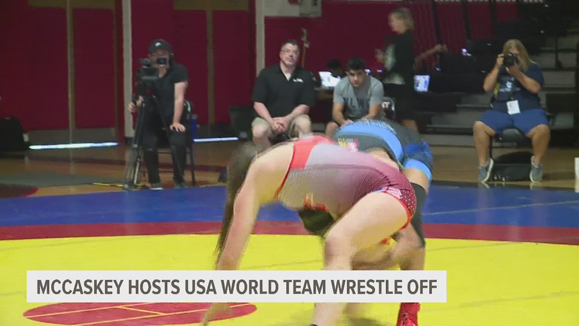 JP McCaskey high school hosts USA Wrestling Women’s World Team Wrestle-off