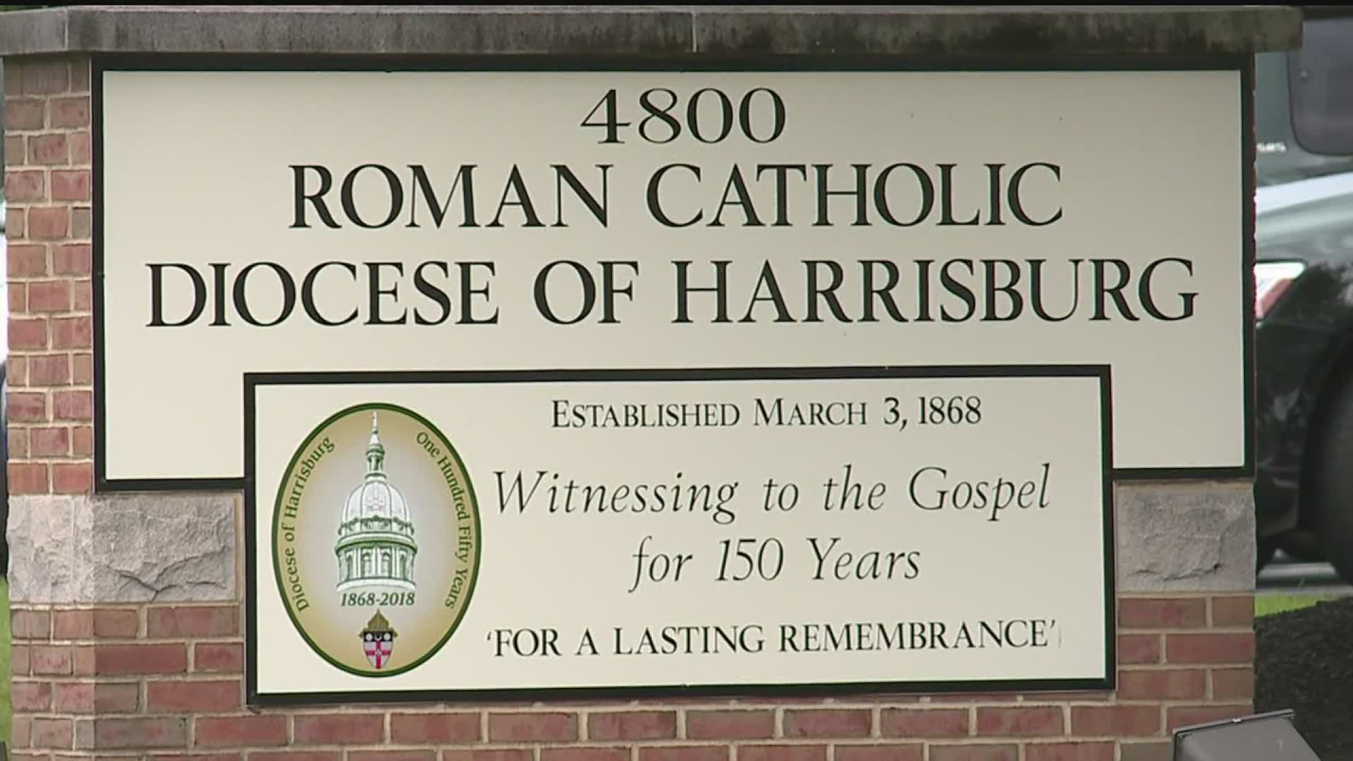 The filing comes after the diocese was cited in an 18-month grand jury investigation, released in 2018, that uncovered numerous cases of child sex abuse.