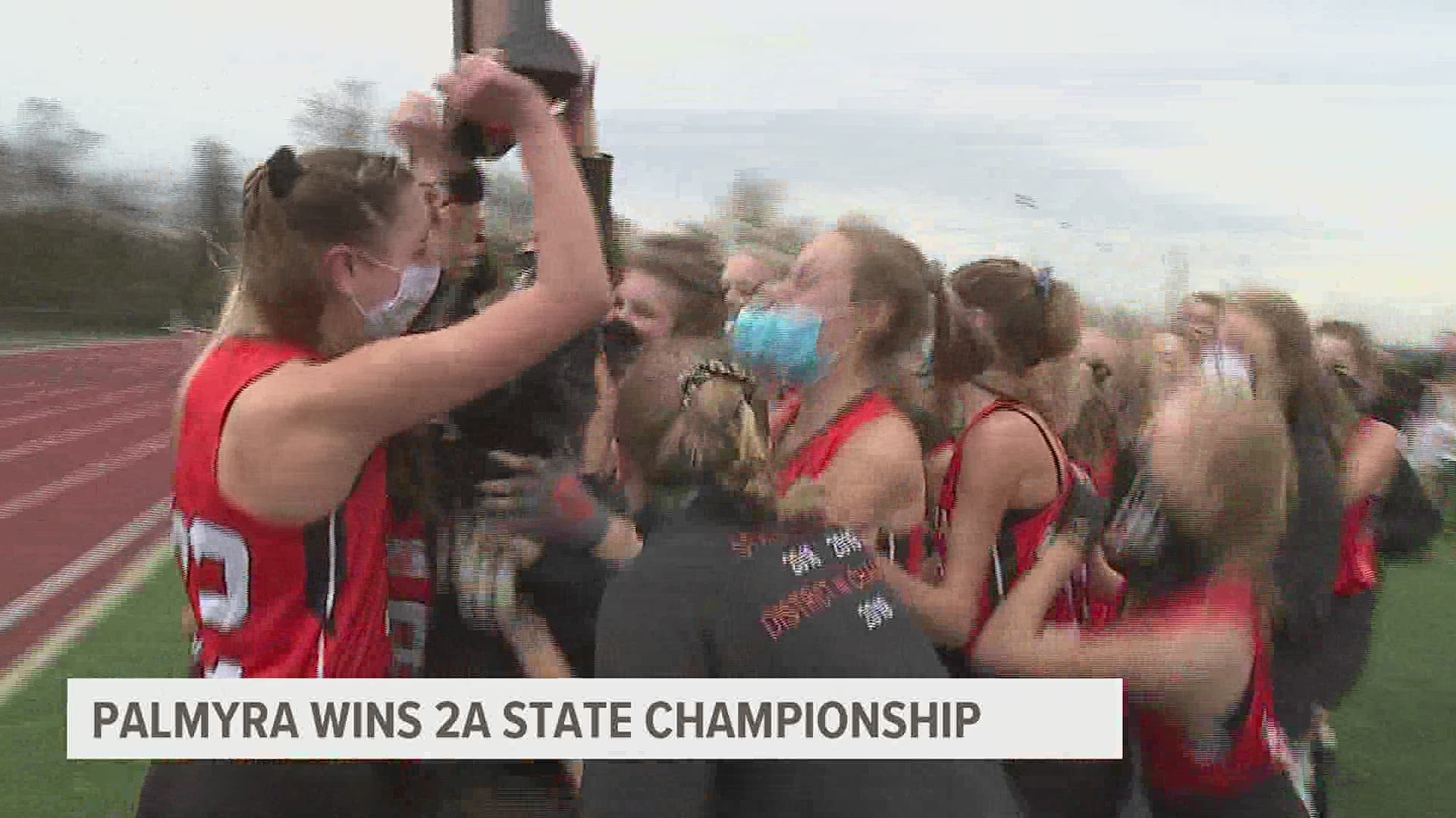 After being close the past few seasons, Palmyra field hockey brings home state gold.