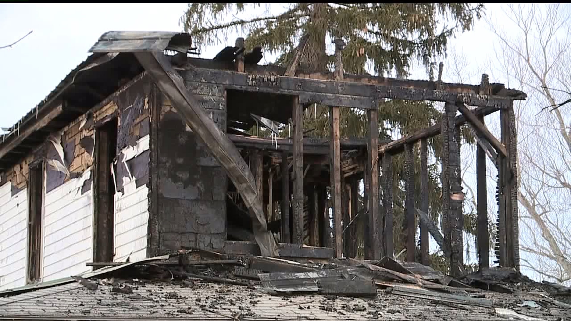 Perry County fire destroys home, leaving two families homeless